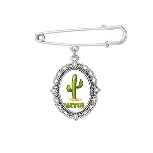 Broche cactus en pot pour sublimer votre châle lors des soirées
