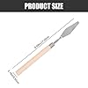Gadpiparty 7pcs Palette Knives for Artists Stainless Steel Painting Knife Set Flexible Paint Spatula Mixing Scraper with Wooden Handles for Acrylic Oil Painting Mixing Special Effects - Image 3