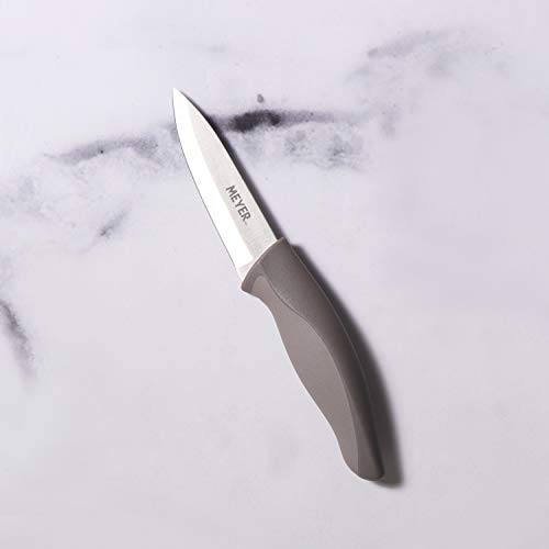 Image of Meyer Stainless Steel Classic Paring Knife for Vegetable and Fruit Cutting | Kitchen Tools | Kitchen Knife Straight Edge, 9 cm
