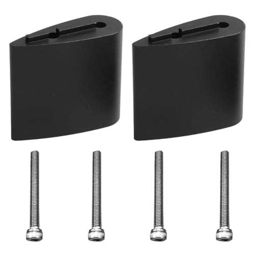 Kit d'élévation de guidon aéro 40mm Teron avec rehausseur entretoises de guidon TT noir