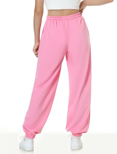 Image of EXARUS 3 Pack Girls Sweatpants Joggers Teen Sweat Pants Wide Leg