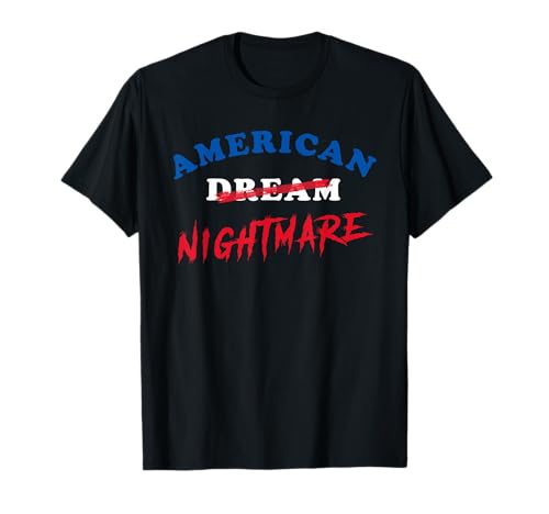 American Nightmare Unisex Adult T-Shirt, Black, Small, Short Sleeve
