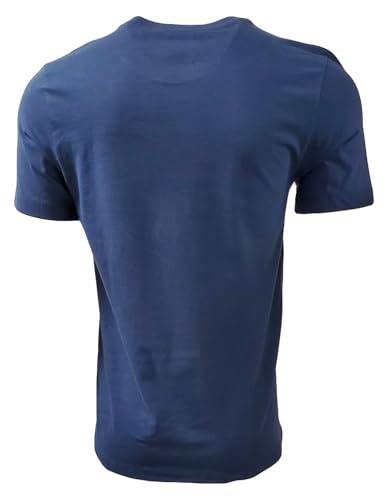 Nike Men's Sportswear Tee Just Do It Swoosh (Large, Navy/White)2