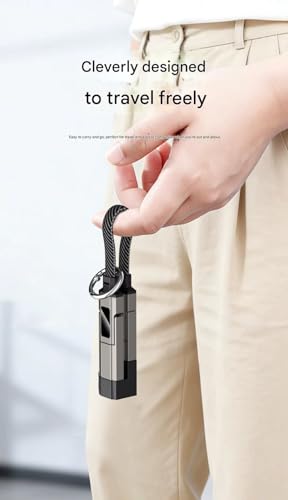 Image of WISTAR Portable Keychain Data Cable with Intelligent Digital Display Supporting Super Fast Charging Four-in-One
