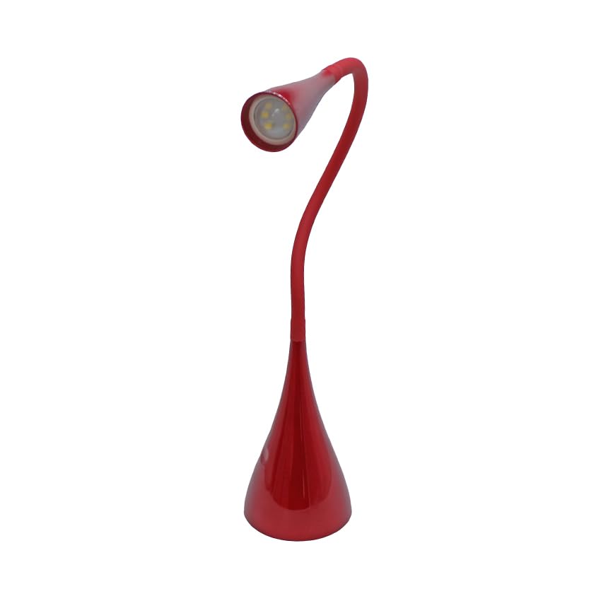 Flexo LED táctil 3W 6400K 100º 230V con 3 modos de encendido, ideal para iluminación de escritorio y ambientes de trabajo.