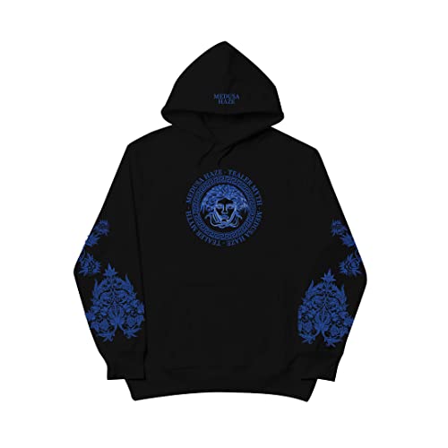 Hoodie Medusa sweatshirt à capuche mixte aux finitions haut de gamme