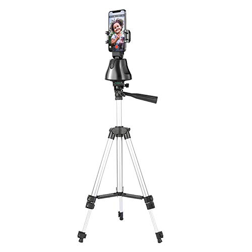 Smartphone Gimbal 360° Face Photo Follow Up with Tripod for Vlog Live Video