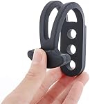 2 Pcs Boat Télescoping Ladder Strap, 3 Trous de montage réglables pour 2 Étape 3 Échelle d'étape(M)