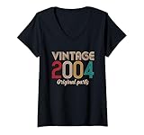 Photo Gallery donna vintage 2004 21st birthday gifts retro vintage 21 years old maglietta con collo a v Photo Gallery donna vintage 2004 21st birthday gifts retro vintage 21 years old maglietta con collo a v