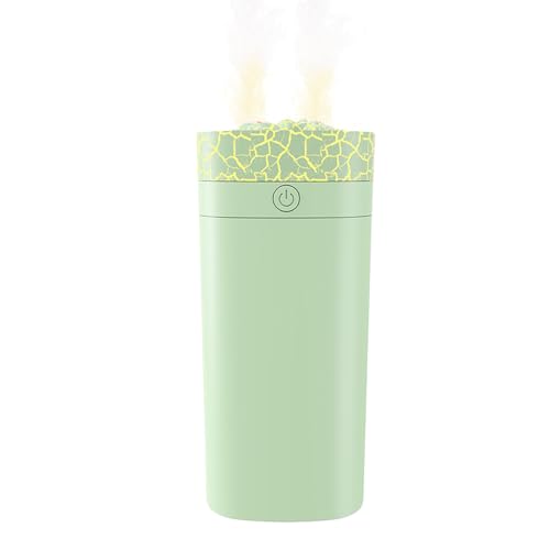 Humidificador de Ambiente - Humidificador para Plantas de Interior | Ambientador Portátil de Nebulización Recargable y Silencioso para Bebés, Niños, Mascotas, Hogar, Coche y Viajes
