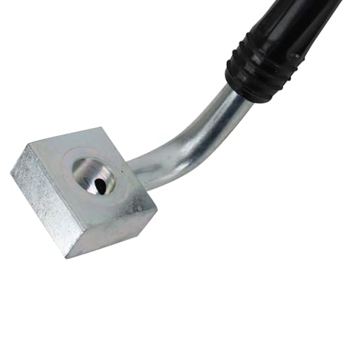 Image of TRQ Driver & Passenger Side Brake Hose Set Compatible with 2011 Chrysler 300