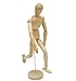 HSOMiD Flexible Moveable Wooden Artists 12 Inches for Sketching Drawing Painting Home Office Desk Decoration - 1 Set