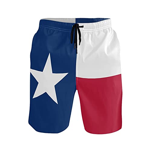 Mens Swim Trunks Beach Board Shorts Mesh Lining Swimwear Bathing Suits with Pockets