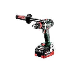 metabo 602359660 taladro atornillador motor sin escobillas a batería 18v 2x lihd 5,5ah li ion bs 18 ltx bl q i con maletín metabox