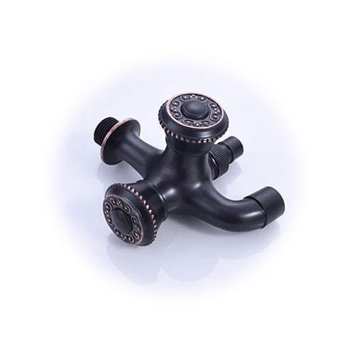 Robinet d'évier de cuisine en bronze FANDIAO noir pour lavage