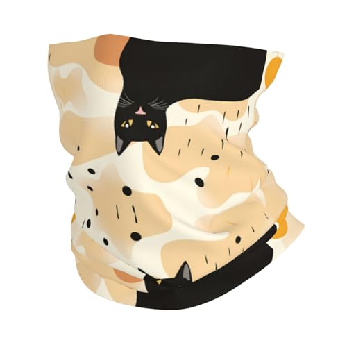 PHAYAH Lynx Cache-cou avec imprimé pour masque facial Bandana Cagoule multifonction