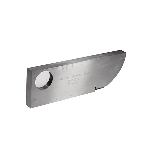 Miniatura 5 de Tipo 1 bloque de prueba ultrasónico ASTM E164-13, acero 1018 de YUSHI IIW, versión de la pulgada