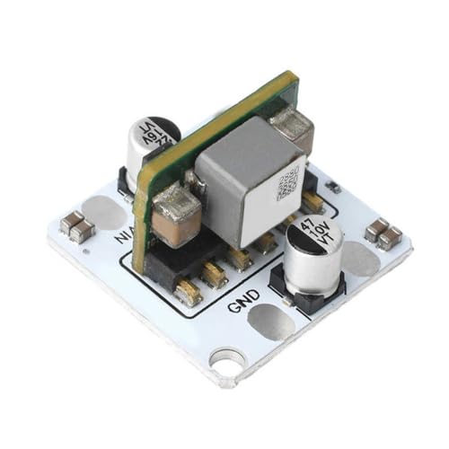 Módulo de Fuente de Alimentación Reductora de Voltaje CC-CC de 10 A, Placa de Alimentación Regulada de Alta Potencia (CC9-16 V a CC1,8 V/CC3,3 V/CC5 V) (5V)