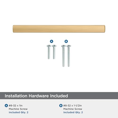 Amerock Merced 5-1/16 inch (128mm) Center-to-Center Champagne Bronze Cabinet Pull, BP37424CZ by Amerock - Image 4