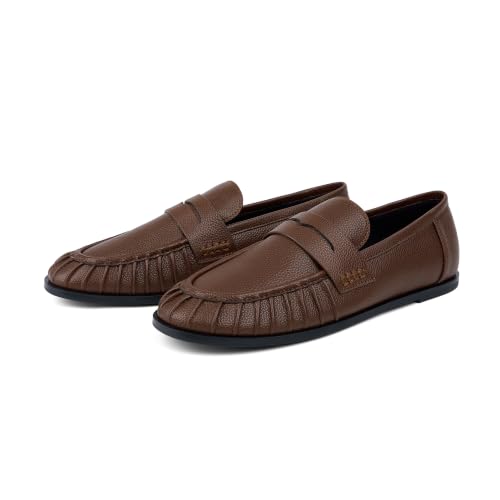 Image of QIY Penny Loafers for Women 2026 Comfortable Flats Shoes