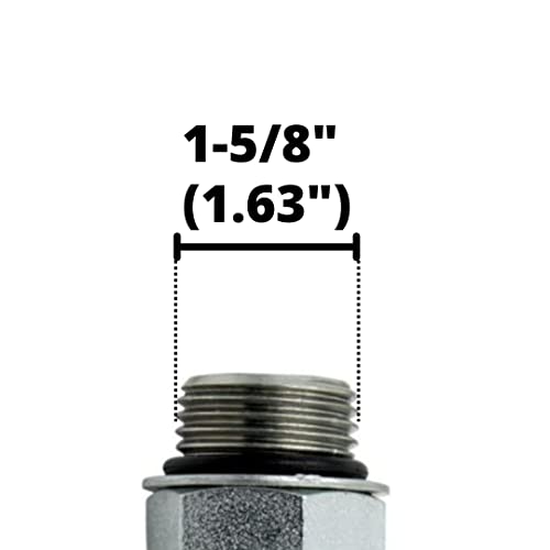 Image of 1-1 /4 inch JIC Male x #20 SAE /ORB Male Corner /Elbow Hydraulic Adapter Fitting | 6801-20-20