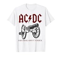 Official AC/DC T-Shirt Part of the Official AC/DC Collection by AC/DC Lightweight, Classic fit, Double-needle sleeve and bottom hem