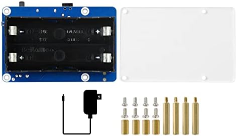 Waveshare UPS HAT (B) for Raspberry Pi 5V Uninterruptible Power Supply 5A High Current with Pogo Pins Connector