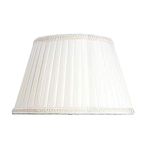 Preisvergleich Produktbild Amter Tischleuchte Schatten, Tischleuchte Abdeckung Beleuchtung Zubehör Wohnzimmer Stehleuchte Nachttischlampe Großen Dekorativen Lampenschirm Schlafsaal,White