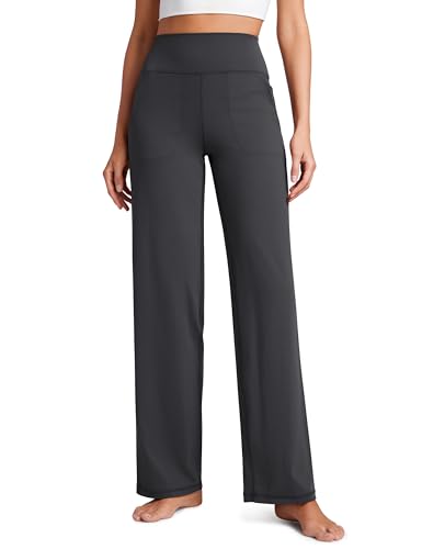 CRZ YOGA Womens Butterluxe High Waist Wide Leg Pants with Pockets 31