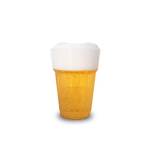 40 Stück Mehrweg Partybecher 0,2l - Plastik Bierbecher bruchsicher, Party Becher Set, Plastikbecher Grillparty… – Ansicht 1