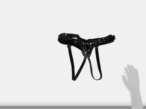 Strap U Bodice Corset Style Strap On Harness For Women, Men And Adult Couples, Fully Adjustable Waist, Vegan Friendly Leatherette Wearable Gothic Belt, Fits Dildos Up To 1.65 Inches In Girth, Black #TOP7