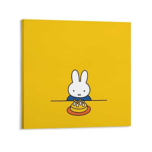 Miffy ~btB[1 |X^[ A[gpl A[g|X^[ G G CeA A[g{[h  ǂ̊G Ǌ| \t@̔wiG ؘgZbg 16x16inch(40x40cm)Frame-style