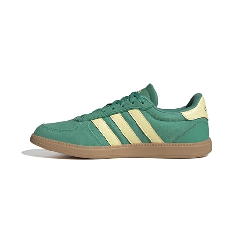Image of adidas Womens Breaknet Sleek Sneakers Shoes Casual - Brown