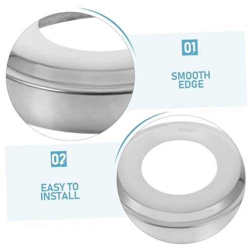 4pcs Cubiertas de Escalera para Piscina de Acero Inoxidable miniatura 7