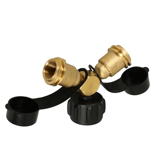 BCOATH Propane Tank y Splitter Adapter Propane Hose Connection Kit Gas Tee Fitting
