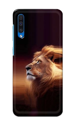 Image of PRINTFIDAA Printed Hard Back Cover Case for Samsung Galaxy A50 | A50s | Samsung Galaxy A30s Back Cover (Danger Lion) -112