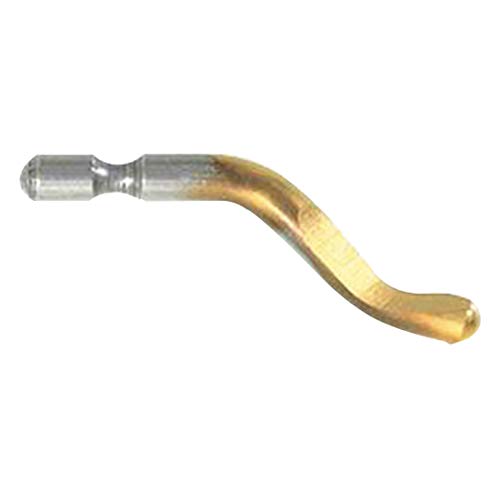 Noga BN1012 | N1 TiN Coated HSS RH Light Duty Deburring Blade Pack of 10