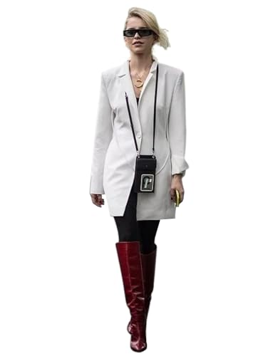Veste de costume femme Kromoc : le blazer chic idéal du bureau aux sorties