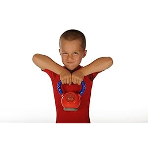 WOD Toys® Kettle Kid Kettlebell Red – Safe, Durable Toy for Kids Fitness
