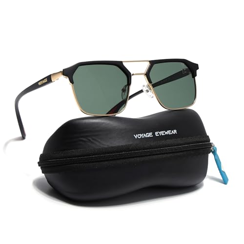 Image of Voyage Square Polarized Sunglasses for Men & Women