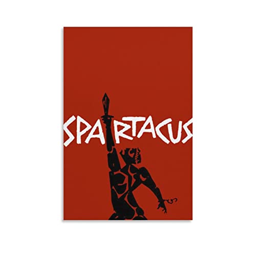 GKEVER Toile Peinture Film Spartacus Kirk Douglas 3 Poster Estetica Home Office Wall Decor E Decorazione Pittura Creativa 30x50cm Senza Cornice