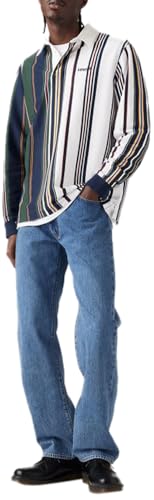 Levi's Jeans rectos relajados 555 para hombre, Blue Essentials, 36 W/32 L