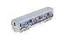 MTA New York City Metro Subway 7" with Chico Graffiti Diecast Model 1:100 Scale