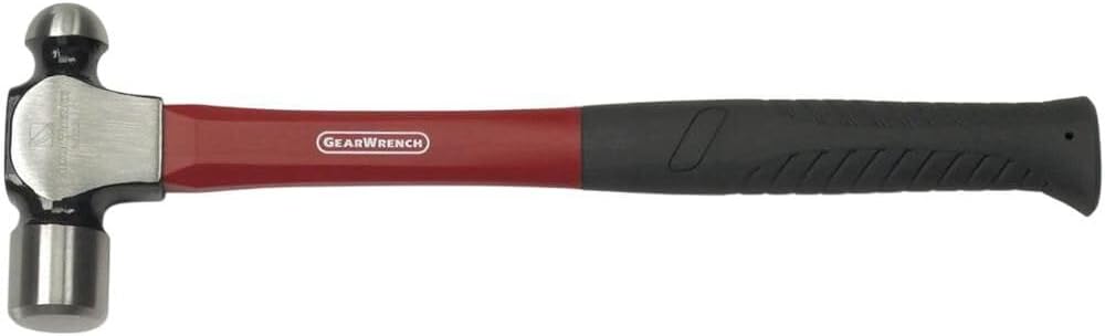 GEARWRENCH Ball Pein Hammer with Fiberglass Handle, 24 oz. - 82252