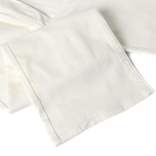 KIDSCOOL SPACE Toddler & Big Girls Jeans, 18M-13T Simple Desgin Ribbed Waist Stretch Denim Pants4