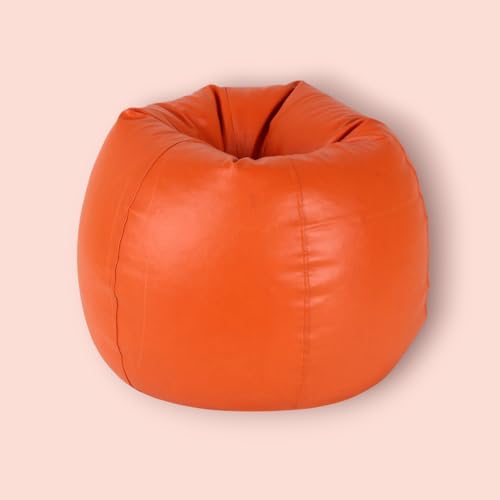 Image of Orange Bean Bag Cover, Bean Bag, XXXL