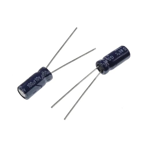 Condensateur électrolytique 100uF 10V haute précision miniature, durabilité maximale pour audio