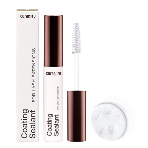 Curacoro scellant revêtement cils 10ml extensions cils