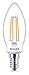 Produktbild Philips 8718696710005 A+, LED Classic 40W B35 E14 WW Cl D Srt4, Glas, 5 watts, E14, klar, Filament, 3.5 x 3.5 x 10.3 cm
