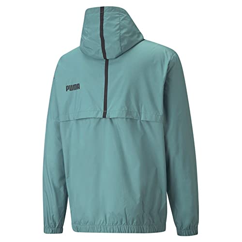 Puma Mens Essentials+ Tape Windbreaker Casual Athletic Outerwear Casual Insulated - Blue - Size S #TOP3